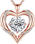 Deposit ---- 2-3 carat moissanite heart-shaped necklace, 18K gold-plated romantic pendant