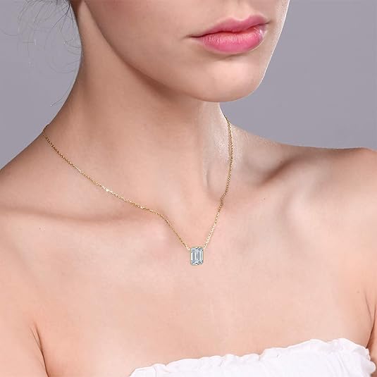 1.00 carat - 5 carats | IGI Certified Lab-Grown Diamond Bezel-Set Pendant Necklace, Adjustable